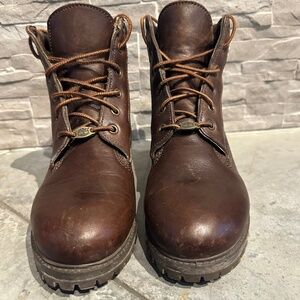 🌟 Timberland Men’s Waterproof Leather Boots | Brown | Size 9